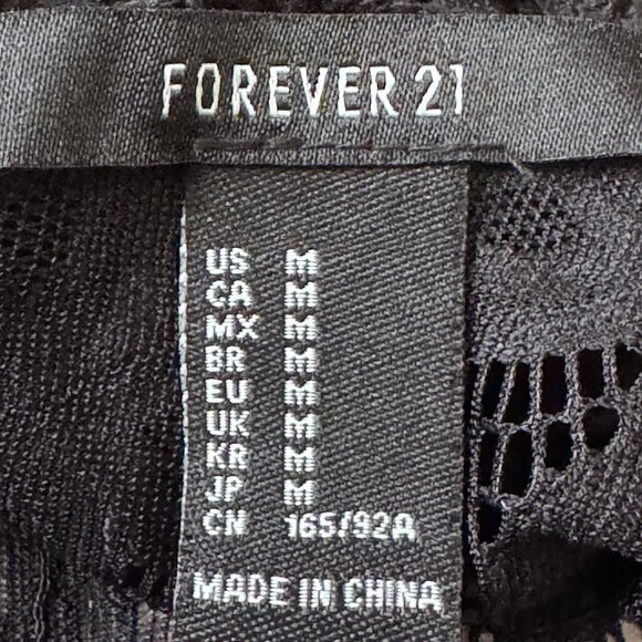 Nude Illusion Mini Dress | Black | Women | M | Open Button-Up Back - Picture 5 of 11